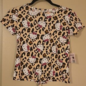 Hello Kitty Girls Top Size 8/10 NWT